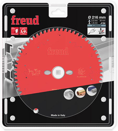 TARCZA TNĄCA DO CIĘCIA ALUMINIUM 216 x 2.5/1.8 x 30 mm Z64 FREUD FR16A001M