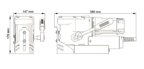 Wiertarka elektromagnetyczna PRO 36 AD Promotech