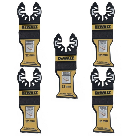Zestaw 5 szt. brzeszczotów 32mm BIM Dewalt DT20776-QZ