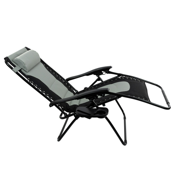 Fotel ogrodowy Belivio REVO DARK GREY