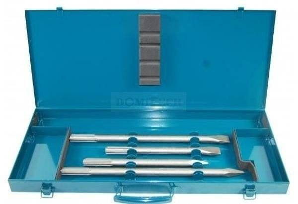 Makita P-18013 zestaw 4 dłut SDS MAX w aluminiowej walizce