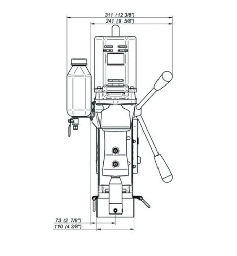 Wiertarka elektromagnetyczna 76 PLUS Promotech