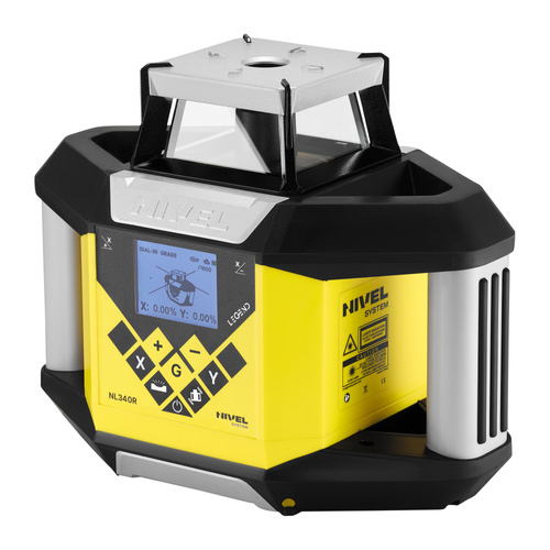 Niwelator laserowy Nivel System NL340R DIGITAL z czujnikiem cyfrowym i czerwnoą wiązką