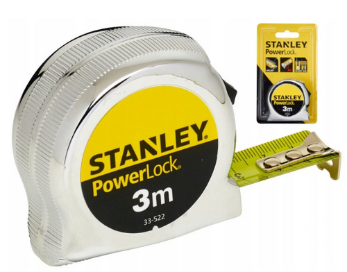 Miara zwijana dł. 3m szer. 19 mm Micropowerlock 0-33-522 Stanley