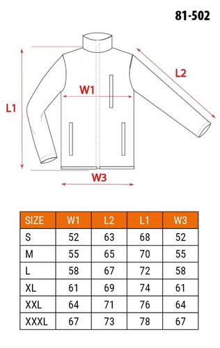 Bluza polarowa, granatowa NEO Tools 81-502-XL rozm. XL
