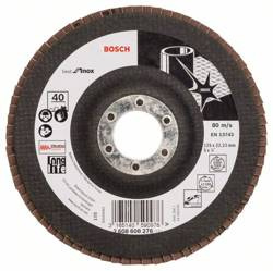 Listkowa tarcza szlifierska X581, Best for Inox 125x22,23x40 Bosch 2608608276