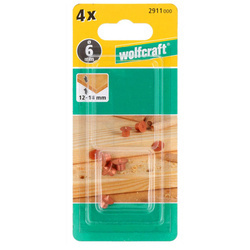 Znacznik do połaczeń kołkowych 6 mm Wolfcraft [4 szt.] WF2911000