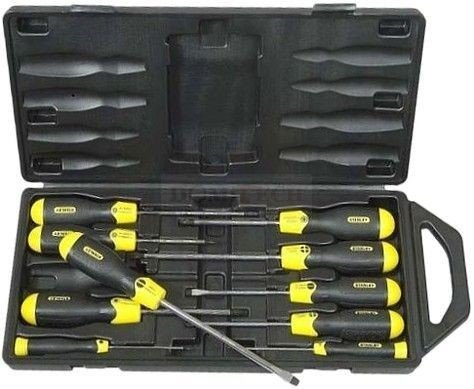 Stanley Zestaw wkrętaków CUSHION GRIP 10 części S2-65-005