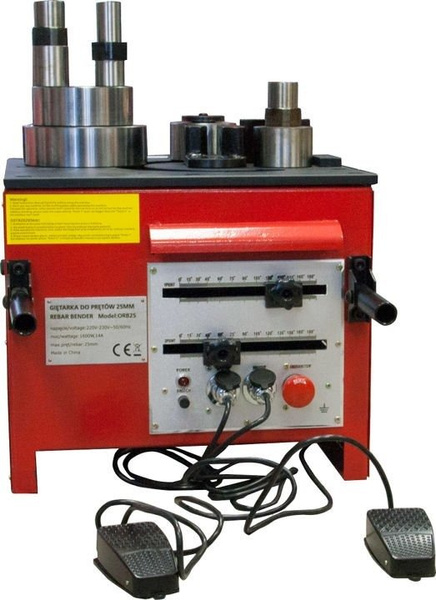Giętarka prętów zbrojeniowych 4PRO ORB25 do 25 mm