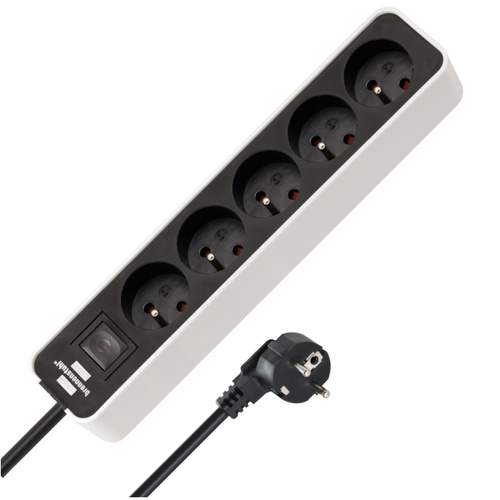 Listwa zasilająca z 5 gniazdami Brennenstuhl 1153254320