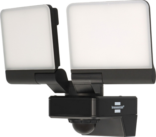 Reflektor podwójny LED WiFi z czujnikiem ruchu Brennenstuhl Connect WFD 3051 P 4300lm, PIR, IP54 1179060020
