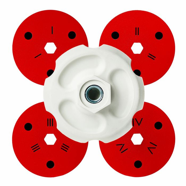 Adapter magnetyczny z wymiennymi uchwytami SENDI SwapCap 4x Ø100