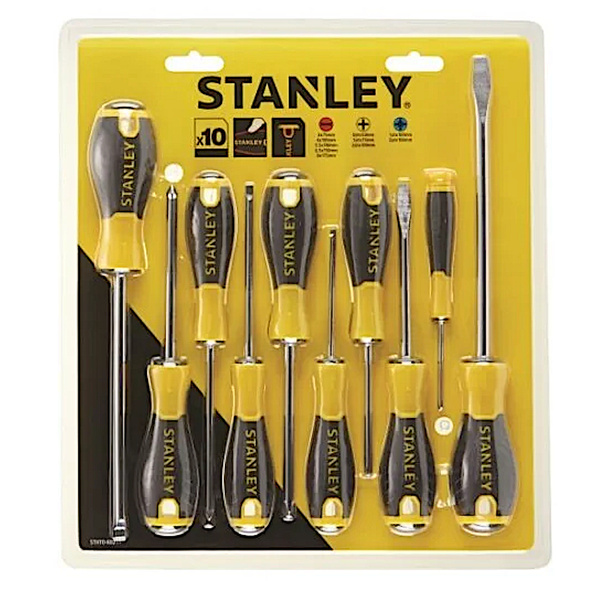 Zestaw wkrętaków Stanley STHT0-60211 (10 szt.)