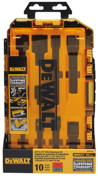 Zestaw akcesoriów udarowych 10 el. DeWALT DWMT74741-0