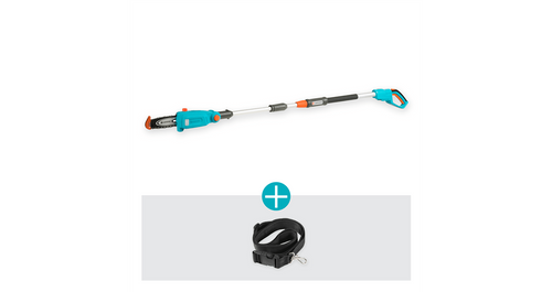 Akumulatorowa pilarka łańcuchowa z trzonkiem teleskopowym Gardena TCS 20/18V P4A 14770-20