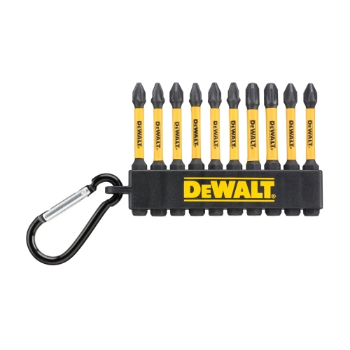 Zestaw 10 szt. bitów PH2, PZ2, PZ3 57 mm DeWalt DT7274