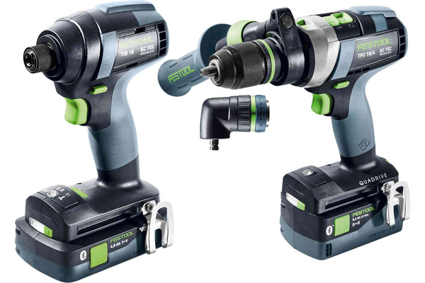 Zestaw wiertarki i zakrętarki TID 18 5,2/4,0-Set TPC 18/4 FESTOOL 576995