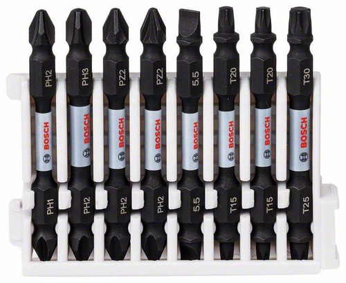 8-częściowy zestaw końcówek wkręcających Impact Control Bosch 2608522344