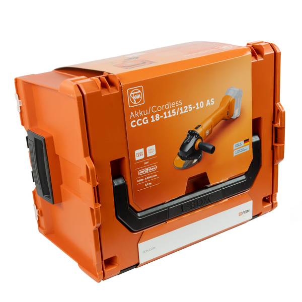 Szlifierka kątowa Fein CCG 18-115-10 PD AS (kompatybilna z akumulatorami Bosch Professional)