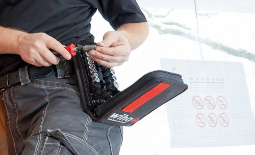 Zestaw 40-elementów, końcówek z grzechotką 44684 Wiha