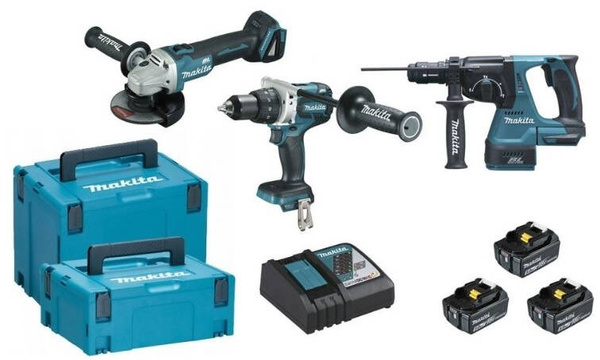 Zestaw elektronarzędzi Makita DLX3157TJ