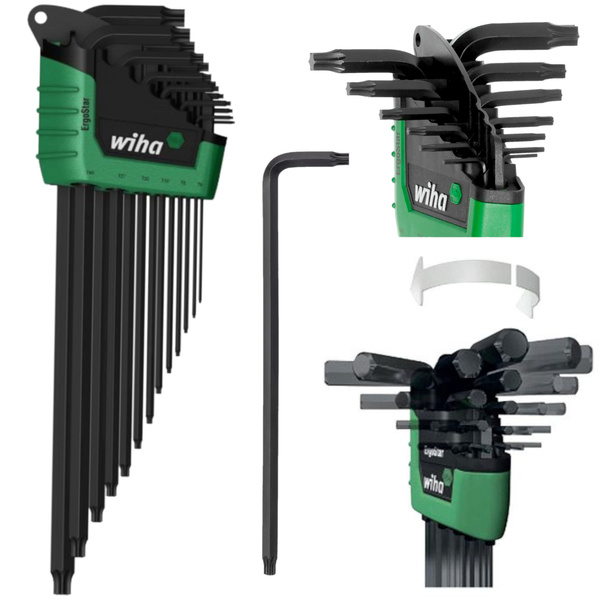 Zestaw kluczy trzpieniowych w uchwycie ErgoStar Wiha 43848