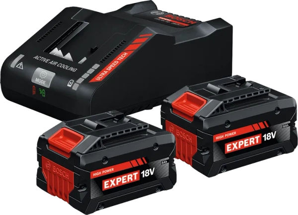 Zestaw zasilający Bosch EXPERT EXBA18V-80 + ładowarka EXAL18V-160