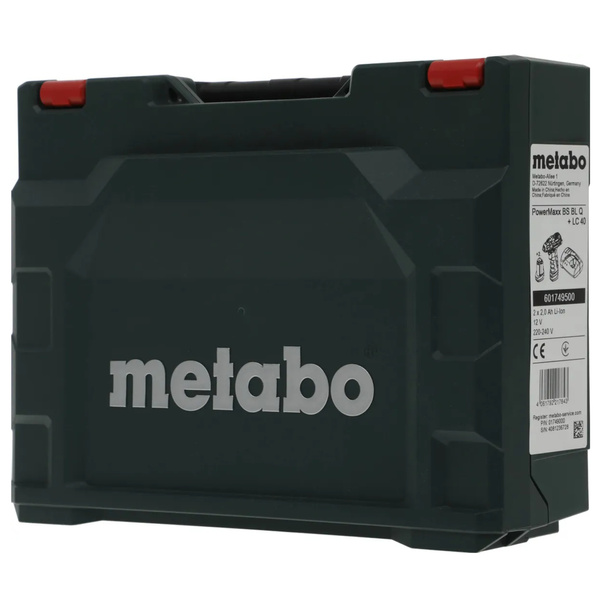 Wiertarko-wkrętarka Metabo PowerMaxx BS BL Q (601749500)