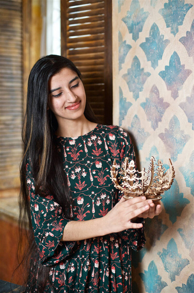 Mechaniczny kwiat - pozytywka UGEARS 70019