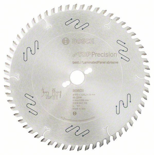 Tarcza pilarska Top Precision Best for Laminated Panel Abrasive 303x30 Bosch 2608642106