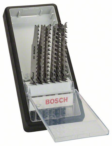 6-elem. zestaw brzeszczotów do wyrzynarki Robust Line Wood Progressor (uchwyt T) Bosch 2607010572