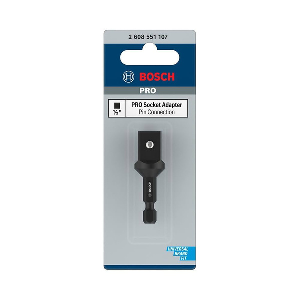 Adapter do kluczy nasadowych Bosch 2608551107