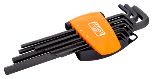 Zestaw wydłużonych kluczy imbusowych Bahco BE-9588 9 szt.