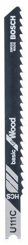 Brzeszczot do wyrzynarek, HCS, U 111 CBasic for Wood Bosch 2609256755