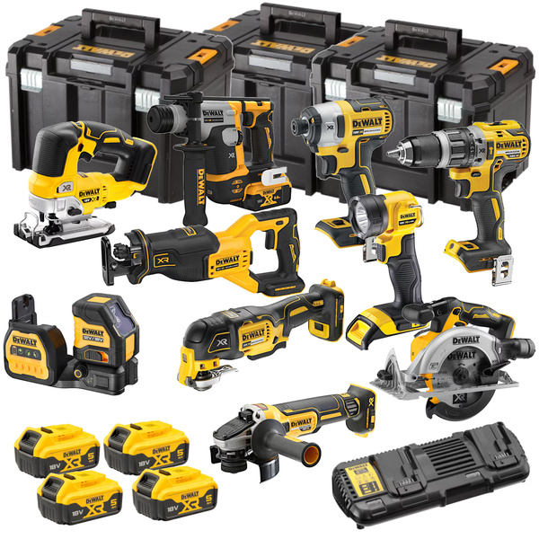 Zestaw elektronarzędzi Dewalt DCK1012P4T-QW