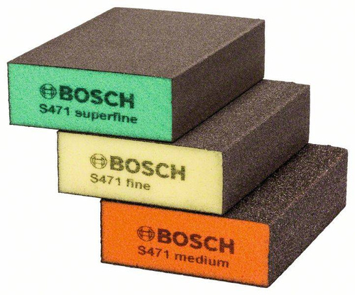 Zestaw gąbek ściernych Bosch 2609256F16