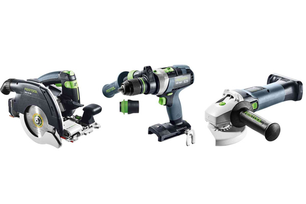 Akumulatorowy zestaw Combo - Cieśla HKC 55/TPC 18/AGC 18/TB 137 Festool 578025