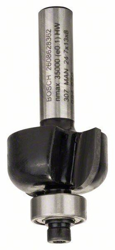 Frez do żłobienia, 8 mm, R1 6 mm, D 24,7 mm, L 13 mm, G 53 mm Bosch 2608628362