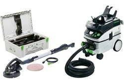 Zestaw szlifierka do gipsu LHS 225-IP + Odkurzacz CTM 36 E AC PLANEX Festool 575454 (stary 571840)