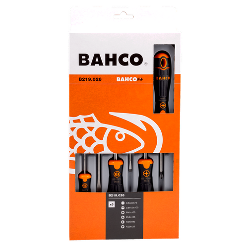 Zestaw 6 wkrętaków Bahco Bahco B219.026