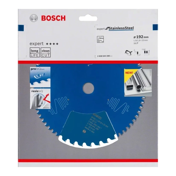 Tarcza do cięcia stali nierdzewnej 192x20 mm Bosch 2608644288