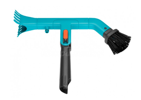 Przyrząd do czyszczenia rynien dachowych z trzonkiem teleskopowym 210-390 cm Combisystem GARDENA 03651-30