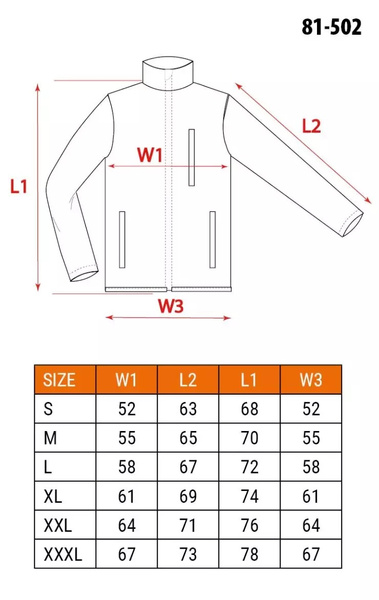 Bluza polarowa, granatowa NEO Tools 81-502-XL rozm. XL