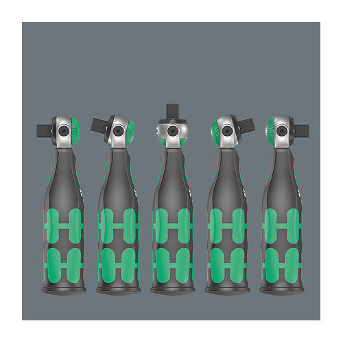 Kompaktowa grzechotka Wera 8009 Zyklop Pocket Set 4 27el. 05004285001