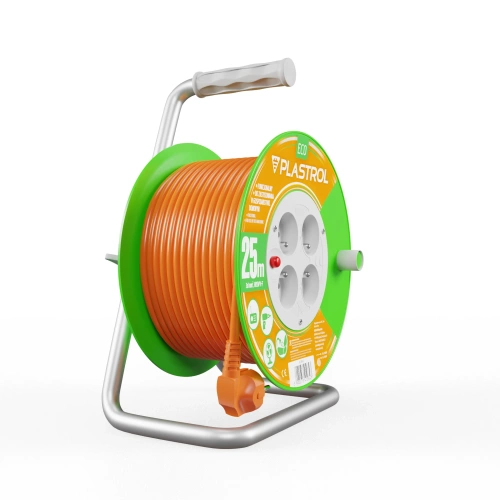 Przedłużacz bębnowy 25 m Plastrol W-98947