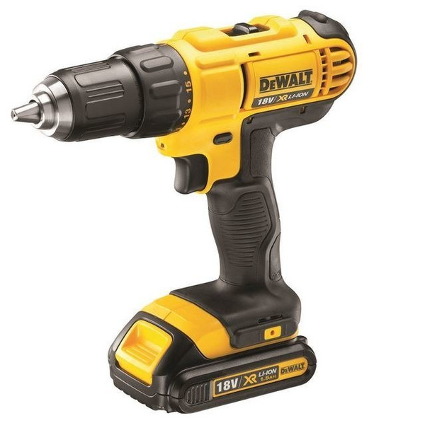 Akumulatorowa wiertarko-wkrętarka DCD771S2 DeWalt + 2 x akumulator + ładowarka + walizka