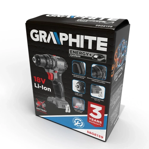 Wiertarko-wkrętarka Graphite 58GE139