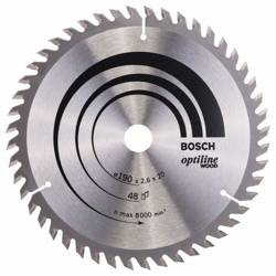 Tarcza pilarska Optiline Wood 190x20 Bosch 2608640614