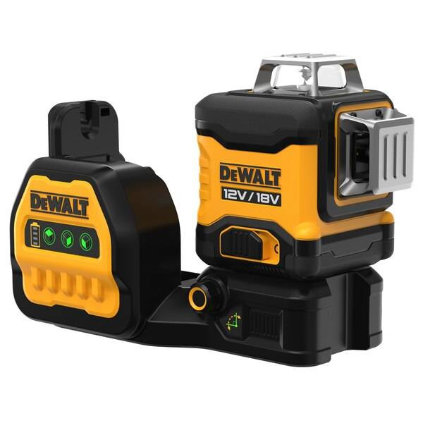 Laser wieloliniowy 3X360 zielony 12/18V XR DeWALT DCE089D1G18-QW + akumulator 2.0Ah