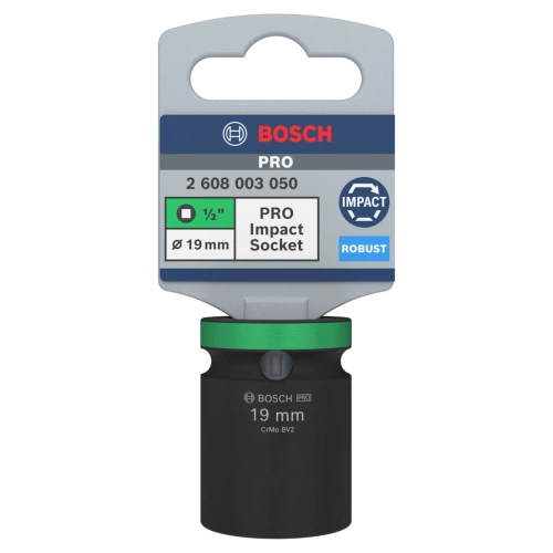 Nasadka udarowa 1/2" Bosch 2608003050 rozmiar 19 mm